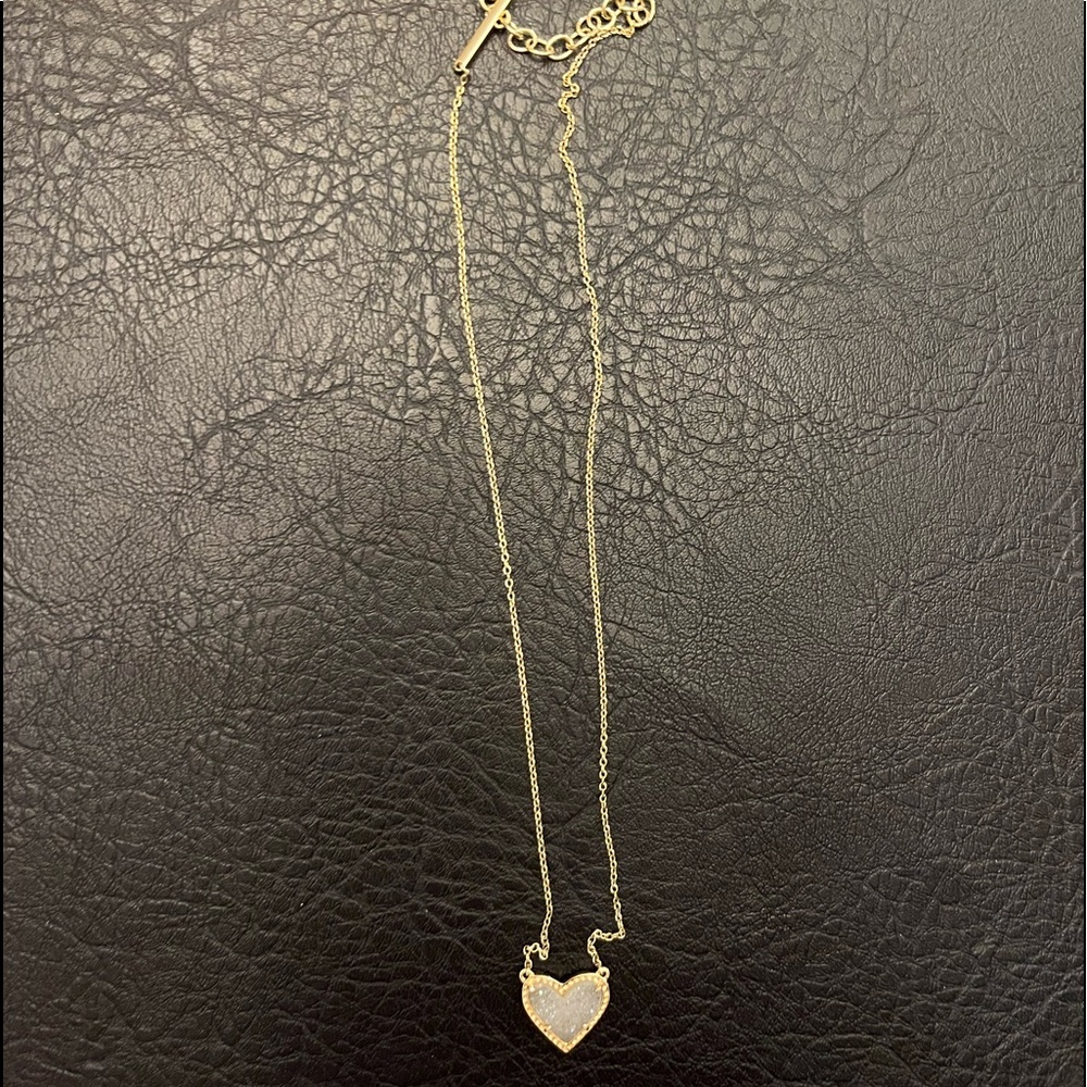 Kendra Scott Gold Ari Heart Necklace